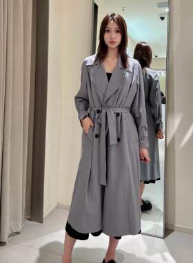 TKY SHOP 女士时尚休闲风衣10H1BA07C057