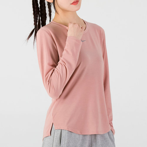 Nike耐克2022年女子NK ONE LUXE针织套头衫卫衣DD0621-609