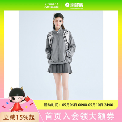 乐町轻运动休闲便服夹克外套C2BBF1505*
