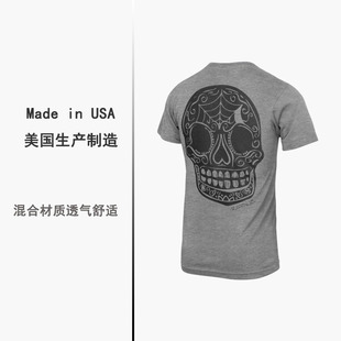 美国产ROGUE速干吸湿排汗超轻透气运动休闲撸铁健身短袖t恤男士