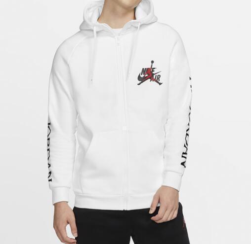 jordan正品现货飞人加绒保暖帽衫