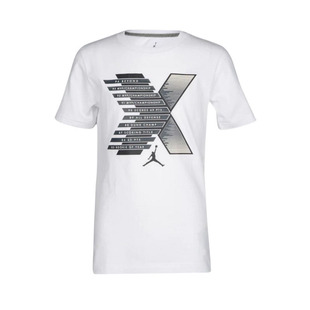 正品现货 jordan飞人乔丹aj纯棉短袖运动T恤儿童2T透气超轻圆领