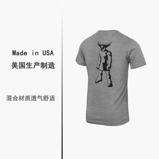 ROGUE美国产运动休闲速干透气短袖t恤撸铁健身训练力量举男士吸湿