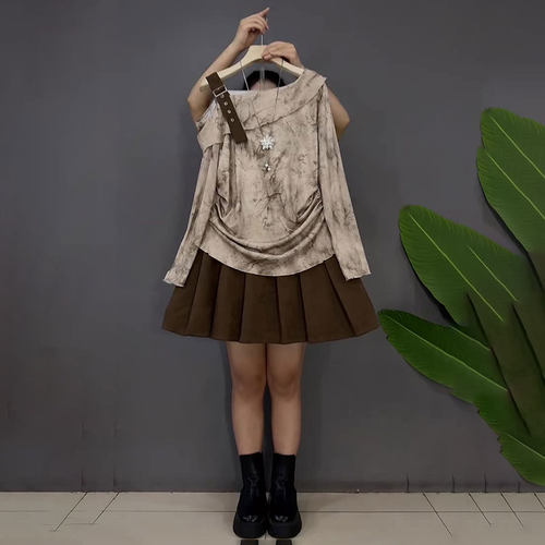 韩系大码女装秋季古感辣