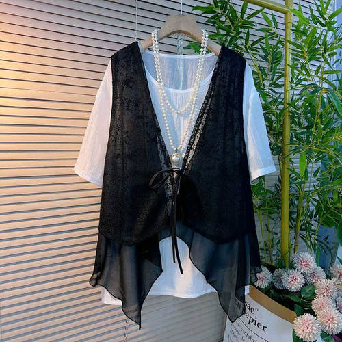 2026夏季新款时尚雪纺衫