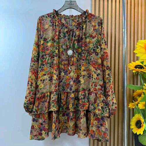 大码女装春季新款洋气显