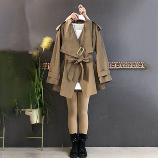 胖mm2026春季新款大码女装时尚显瘦欧货风衣外套早春气质百搭上衣