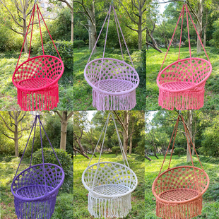 抖音新款农村客厅户外阳台荡秋千吊篮椅摇床少女学生吊座庭院室外