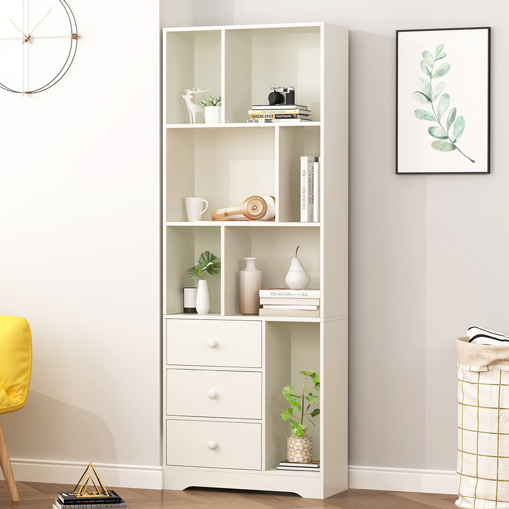 自由组合书柜带门可做隔断