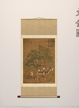 花鸟画复制品字画装饰画卷轴挂画