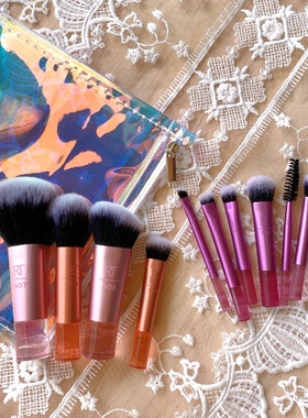 清仓RT迷你化妆刷套刷10件套便携mini眼部刷面部新手推荐