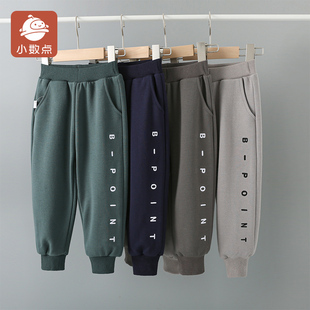 儿童运动裤 150 小数点男童春季 单层长裤 子束脚裤 休闲裤 新款 春装
