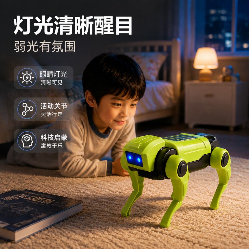 智能机器狗儿童玩具男孩机械遥控机器人电子宝宝2026新款电动小狗