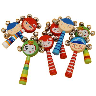 奥尔夫乐器幼儿园木质玩具串铃