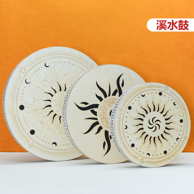 声音疗愈庄生梦蝶呼吸雨盘溪水鼓拟声棍小众乐器瑜伽冥想溪流下雨