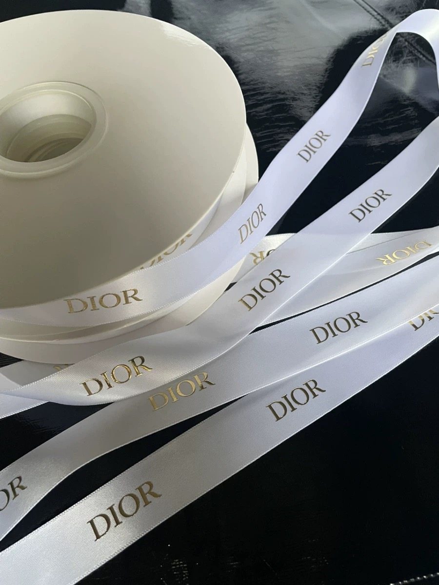 Dior迪奥丝带烫金丝带蝴蝶结丝带花束包装丝带礼品包装丝带