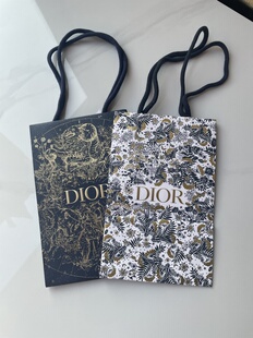 迪奥口红、香水、护肤品化妆品礼盒包装袋专柜正品送人圣诞限量款