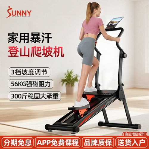 美国SUNNY爬楼机家用健身暴汗