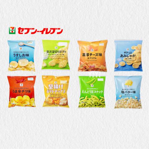 日本直邮711便利店薯片脆土豆条