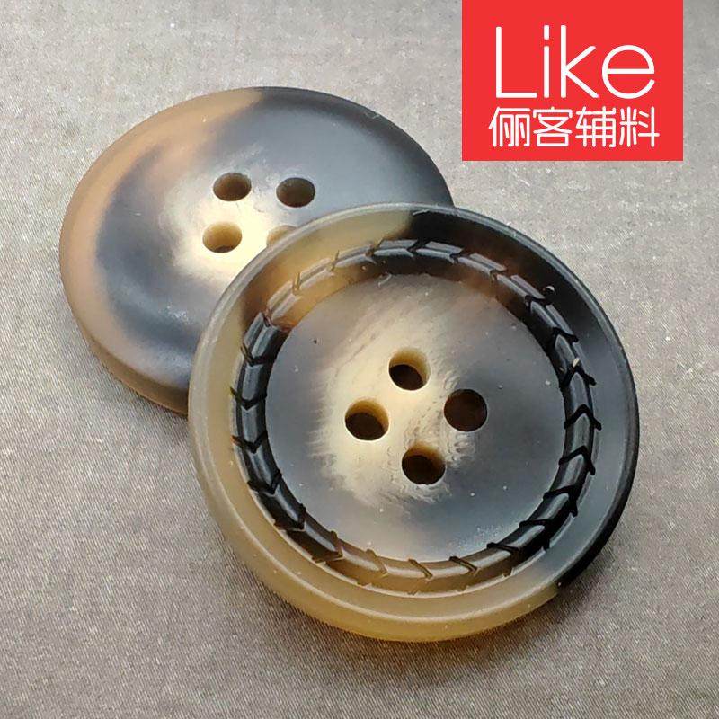 高级时尚棒花风衣纽扣呢子大衣扣子 毛衣外套扣皮草西服皮衣纽扣