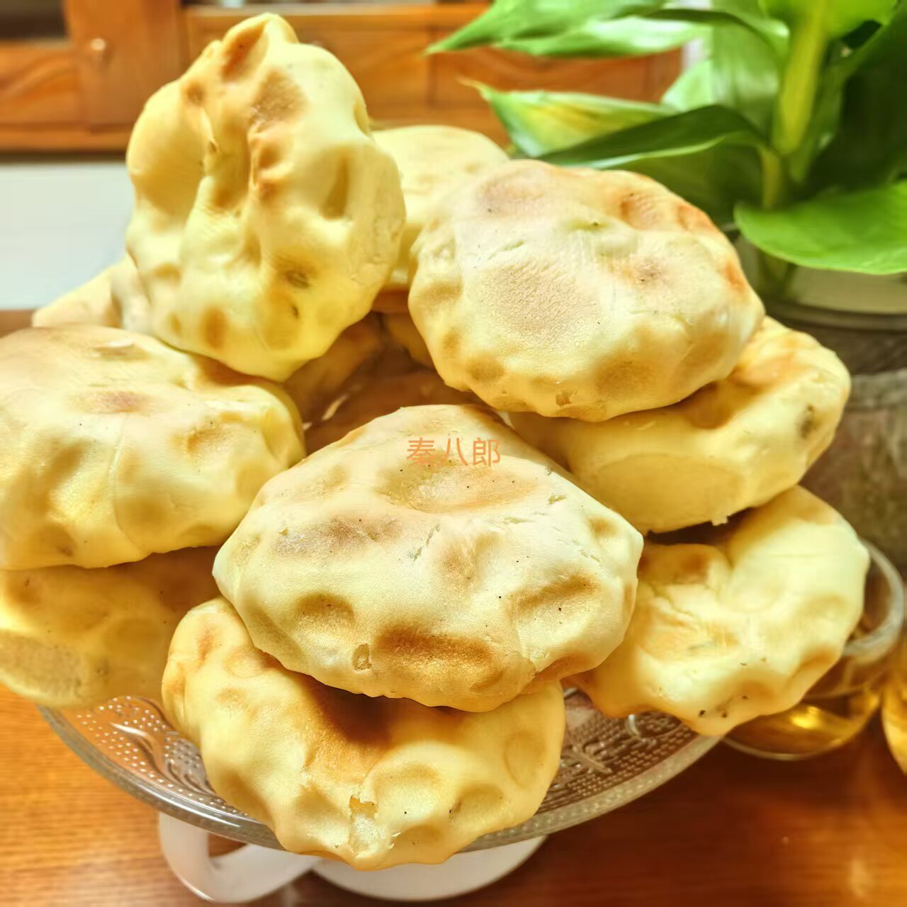 新品11个/盒毛女夹心石子饼陕西蒲城特产夹心石头馍五仁馅旦旦馍