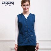 ZaqZeq 檀赫手术服医生服护士服新款 马夹外套男女洗手衣外出服