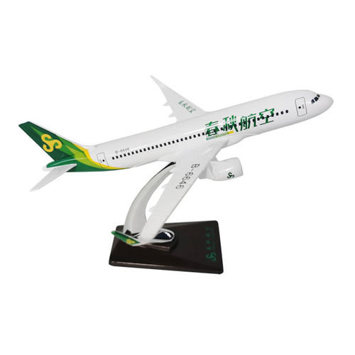 春秋航空第四代新彩绘飞机模型1：200【自营】