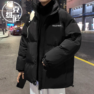 羽绒服男冬季2025年新款加厚保暖面包服男士休闲帅气宽松大码外套