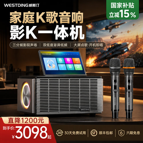 [政府补贴15%]2026新款家庭ktv