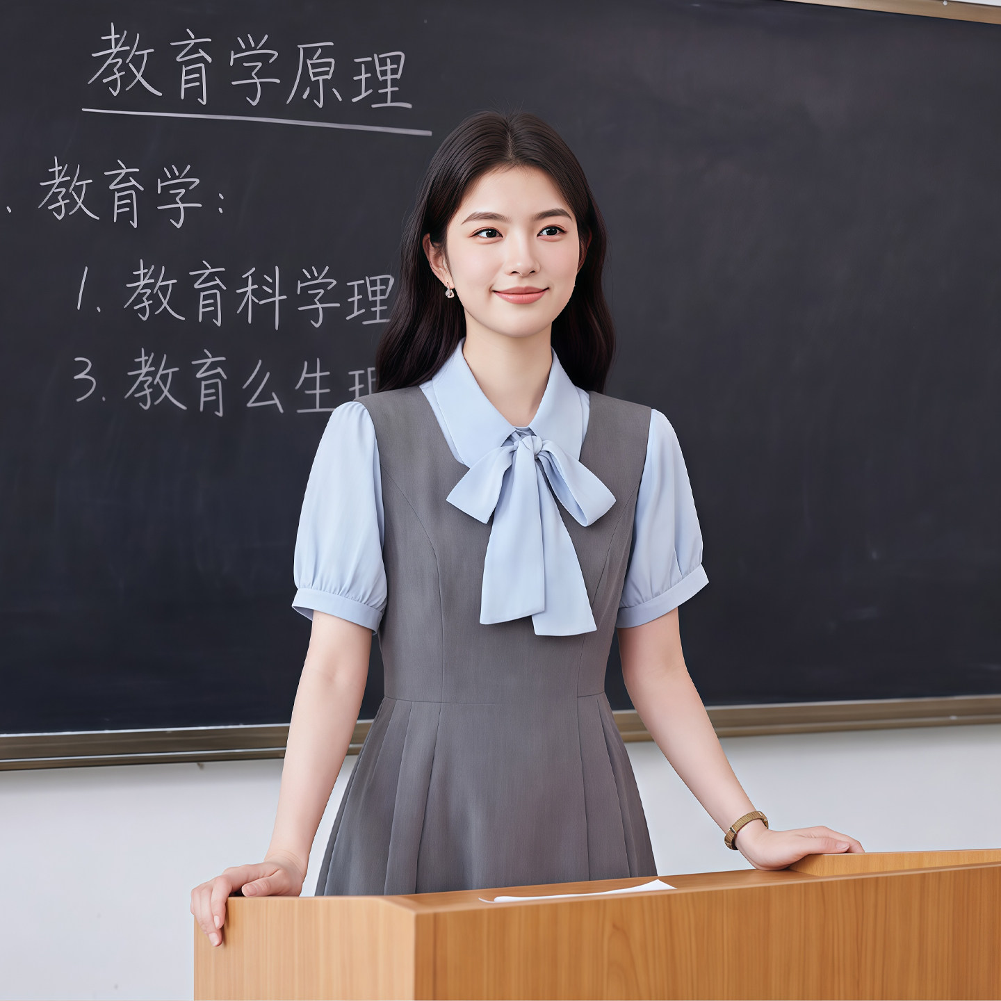 无袖连衣裙女夏季教资面试套装小个子轻职场穿搭正式场合职业套装