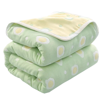 A类全棉六层纱布毛巾被毯子