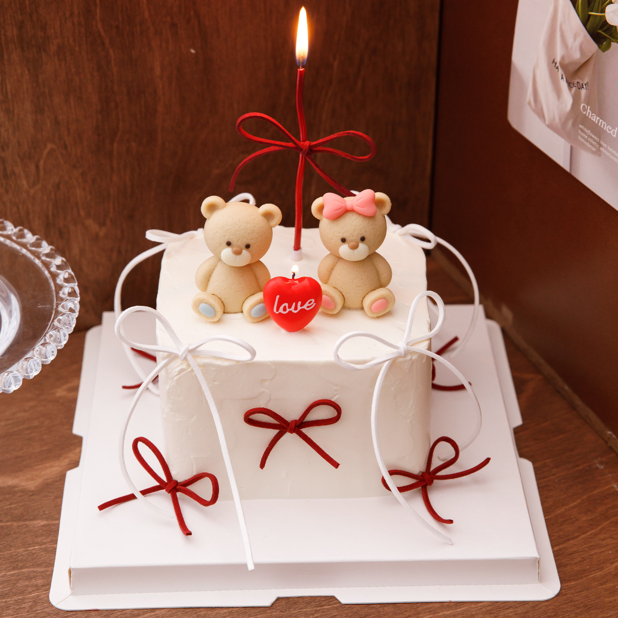 2.14情人节蛋糕装饰软胶坐姿小熊摆件love爱心蜡烛装扮插件配件,节庆用品/礼品,节日装扮用品,淘宝优惠券,粉丝福利购,淘宝优惠卷