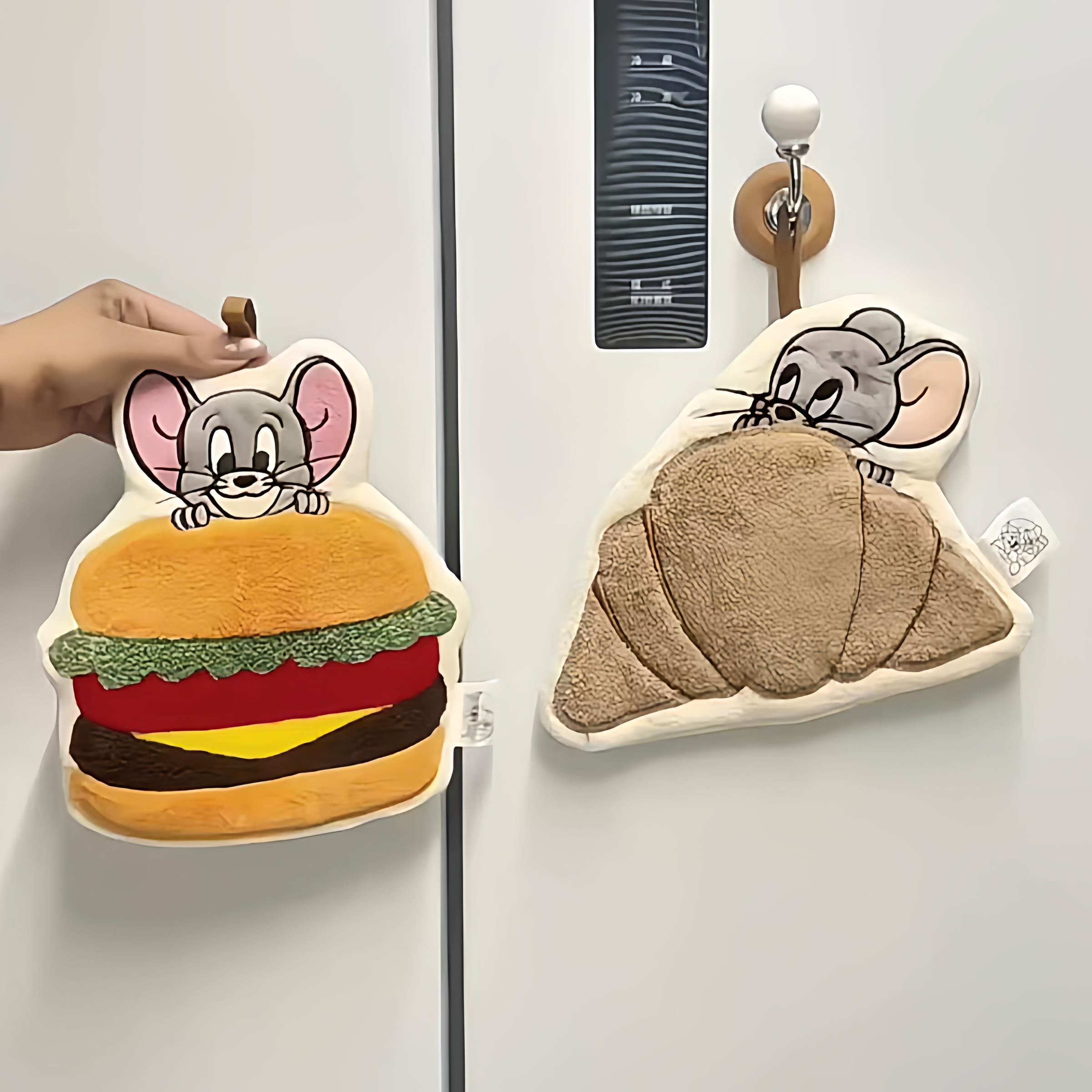 猫和老鼠擦手巾家用汉堡