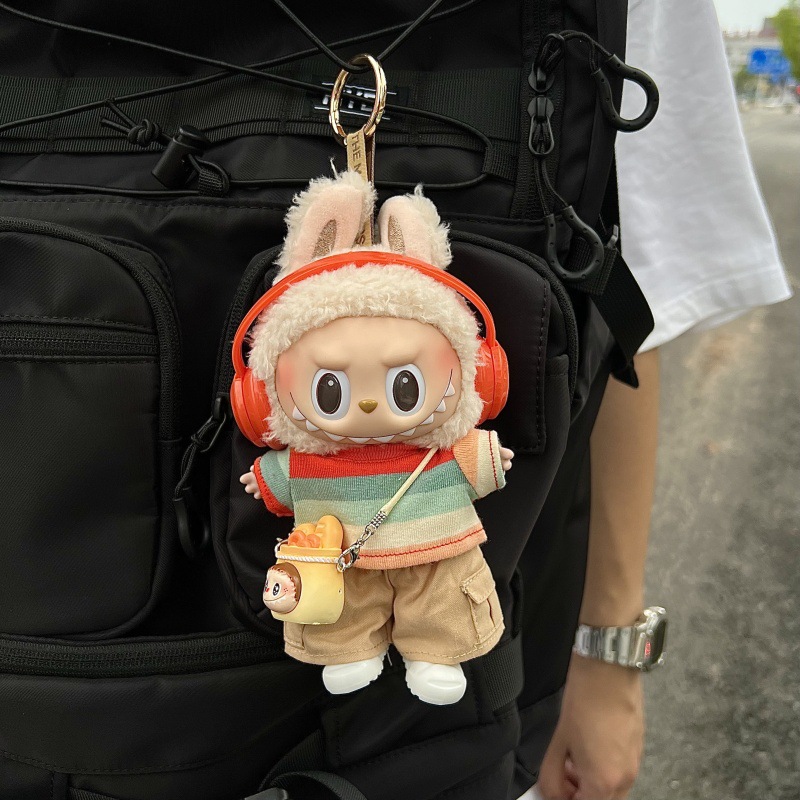 衣服一二三代钥匙扣Labu