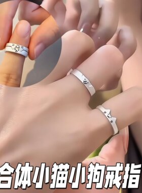 可合体小猫小狗戒指日记