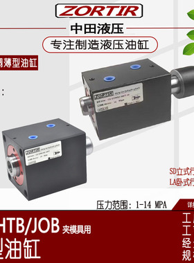 方形双轴液压缸HTB/CX-SDW32/40/50/63/80/100行程可调薄型油缸