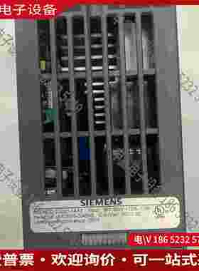 拍前询价：SIMENSMM420变频器 6SE6420-2UD21-1AA1