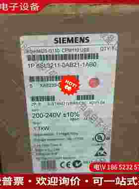 拍前询价：SIMENSSINAMICS G110变频器型号6SL3