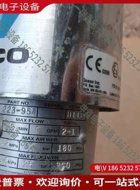 请询价：固瑞克柱塞泵223954设备上拆的3600