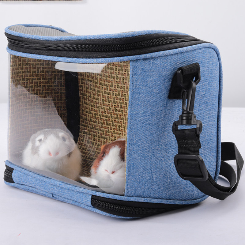 仓鼠外出包荷兰猪龙猫豚鼠刺猬金宠物背包