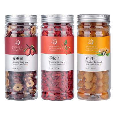 桂圆红枣枸杞茶玫瑰花气血调理