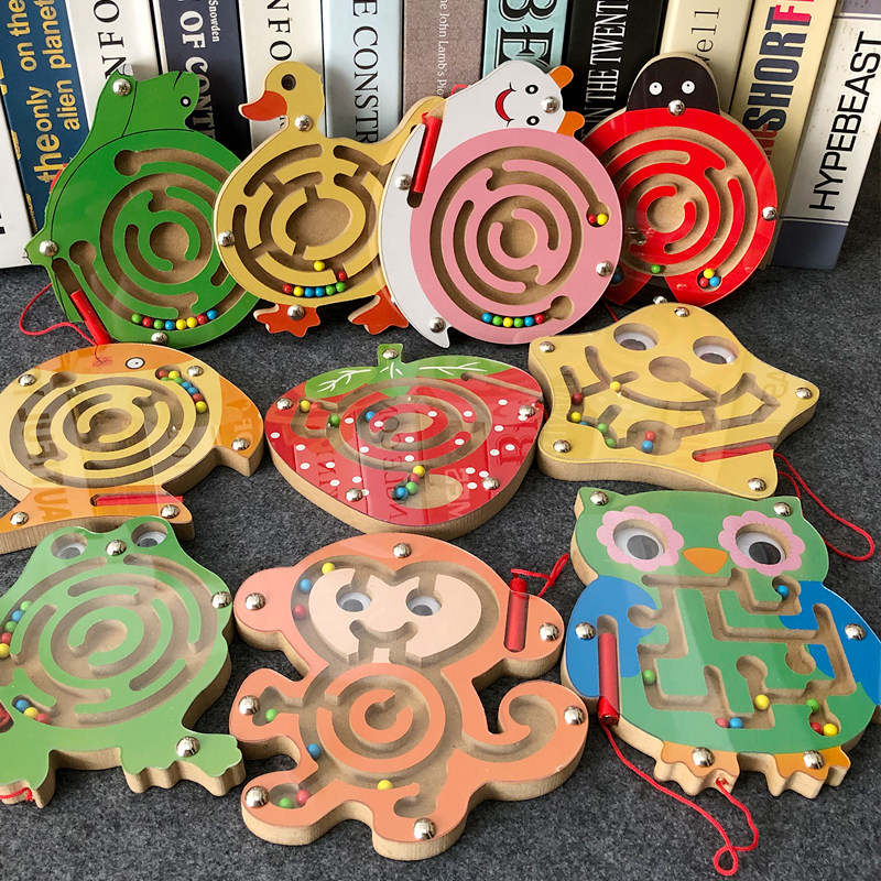 磁铁小迷宫比赛专用女孩益智玩具