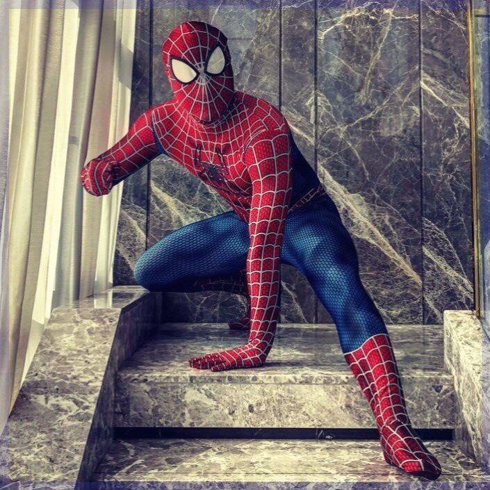 雷米托尼连体衣英雄远征cosplay紧身衣漫威超凡成人蜘蛛侠cos毒液