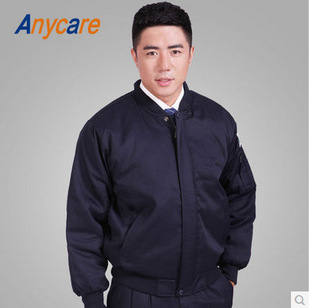 7765 保暖防寒夹克棉服工装 ANYCARE工作服棉衣加厚男装 防静电冬装