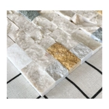 Цветная каменная мозаика, наклейки на стену, натуральный мрамор, культурный камень, фон, стена, ванная комната, изображение на стене гостиной