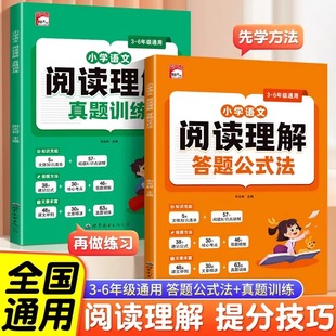 2025版 6年级阅读理解真题 小学语文阅读理解答题公式 法专项训练3