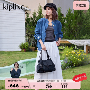 Kipling男女新款大容量轻便出游通勤休闲背包时尚单肩包斜挎包