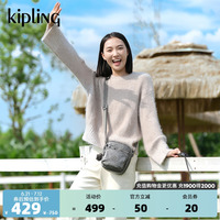 Kipling女款輕便帆布斜挎包