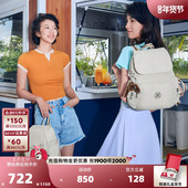 ZIP系列 CITY 新年情人节礼物 kipling2026春夏双肩背包猴子包