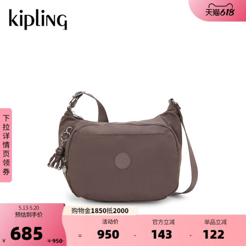 kipling女款轻便单肩斜挎包|CAI